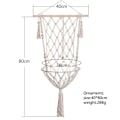 Miniatyrbild 5 av 10: Cat Hammock Macrame 4 4 4