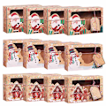 Miniatyrbild 1 av 10: 3/6/9/12 kpl voimapaperi karkkirasiat joulukarkkipussit 12 kpl 12pcs
