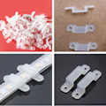 Miniatyrbild 2 av 9: 10/50 kpl Fixer Silicon Clip LED-nauhavalolampputeippi 10 kpl 10 PCS