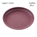 Miniatyrbild 1 av 10: 2kpl Kasvilautanen tippa-alustat KAHVITYYPPI1-12CM Coffee type1-12cm