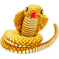 Miniatyrbild 1 av 10: Koiran lelu Simuloitu käärme KELTAINEN Yellow