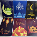Miniatyrbild 10 av 10: Eid Mubarak inbjudningskort 1 1 1