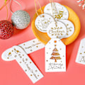 Miniatyrbild 6 av 10: 50 kpl Christmas Tag Ripustettavat Tagit 1 1