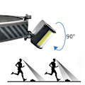 Miniatyrbild 7 av 10: COB Flood Light Sensor Strålkastare C21 C21 C21