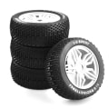 Miniatyrbild 5 av 10: RC Bil Hjul Hjul SORT black