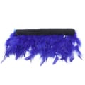Miniatyrbild 9 av 10: Feather Cuffs Turkiet Feather Slap Armband RÖDA red