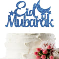 Miniatyrbild 6 av 10: 5 st Eid Mubarak Baking Cupcake Toppers C C