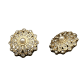 Miniatyrbild 3 av 10: 10st Pearl Clothing Knappar Skjorta Knappar GULD 18MM10ST 10ST gold 18MM10pcs-10pcs
