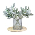 Miniatyrbild 5 av 10: Kunstige flokkende planter Simulering Løvverk Kanin Øreblader