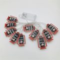 Miniatyrbild 5 av 10: LED String Light Eid Mubarak Light 06 06 06