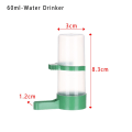 Miniatyrbild 1 av 10: 2stk Pet Water Drinker Fôringsutstyr Mater 60ML-WATER 60ml-Water Drinker