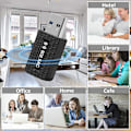 Miniatyrbild 8 av 10: USB Wifi Adapter Nätverkskort 1300Mbps