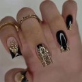 Miniatyrbild 8 av 10: 24st False Nails Long Square W303 W303 W303