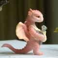 Miniatyrbild 4 av 10: Drakfigur Skulptur Rex Drakstaty 2 2 2