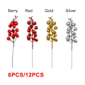Miniatyrbild 2 av 10: 6/12 STK Fake Fruit Berry Simulation Cherry BERRY-12 STK berry-12pcs