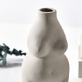 Miniatyrbild 10 av 10: Vase Naken Kvinnekropp HVIT white