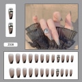 Miniatyrbild 5 av 8: 24st/box Ballerina False Nail Tip Wearable 09 09 09