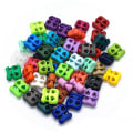 Miniatyrbild 10 av 10: 20 kpl Stoppper Cord Lock Bean Toggle Clip vaatteet kengännauha