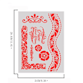 Miniatyrbild 5 av 7: 7-stiler for lagdeling av sjablonger Scrapbooking-pregemal 13 13