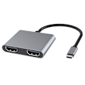 Miniatyrbild 8 av 10: USB C Hub Type-C til dobbelt HDMI-dockingstation