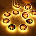 Miniatyrbild 5 av 10: Led Lights String Festival Lamp 15 15
