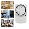 Miniatyrbild 6 av 10: Eluttag Timer Switch US US US