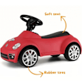 Miniatyrbild 4 av 6: Porteur Barn Volkswagen Beetle - för Spädbarn - 1 till 3 år - Röd