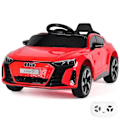 Miniatyrbild 6 av 6: Audi e-Tron GT Elektrisk Bil för Barn 12V - Röd Röd