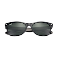 Miniatyrbillede 2 af 4: Ray-Ban New Wayfarer Classic solbriller - sorte - grønne linser RB2132 901 52-18