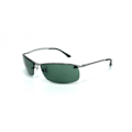 Miniatyrbillede 2 af 4: Solbriller - RAY BAN - RB3183 004/71 - Metalstel - Grågrønne glas - Kategori 3 beskyttelse Grågrön