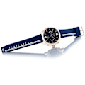 Miniatyrbillede 4 af 4: Tommy Hilfiger Herre MultiDial Quartz Watch med silikonerem 1791474 [12370] marinblå
