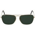 Miniatyrbillede 1 af 2: Solsikker - Ray Ban - RB3136 Caravan-181 - Guld - Havanna - Grønne linser Guld/Havana