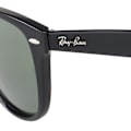 Miniatyrbillede 2 af 4: RAY BAN Unisex Wayfarer RB2140 sorte solbriller Svart