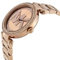 Miniatyrbillede 2 af 4: MICHAEL KORS Dame MK5865 Parker Rose Gold Big Logo Glitz Watch KH1O0