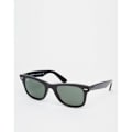 Miniatyrbillede 1 af 4: Solbriller - Ray-Ban - 0RB2140 901 50 - Wayfarer - Sort - UV 3 beskyttelse Svart
