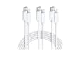 3-pack 2 m / Typ C till Lightning