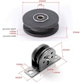 Miniatyrbilde 4 av 5: 300 kg fastmontert lydisolert svingbar trinse