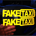 Miniatyrbillede 4 af 4: 2 stk. vinduesmærkater \"Fake Taxi\" Egnet til T