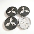 Pikkukuva 4 / 4: Sopii Mitsubishi 6cm Pyöränkeskiöihin Vanteet Wing God Rengaskeskikuppi Vanne Wing God Pyöränkeskiö 60mm Outlander Boris Punainen ja Musta