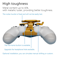 Miniatyrbilde 2 av 5: Mini ratt for spill, spillkontroller for Sony Playstation Ps4, 3D-printet tilbehør
