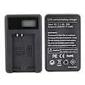 Miniatyrbilde 5 av 5: SEIVI LP E12 Kamerabatteri LCD Ladeskjerm USB Intelligent Skrivebordslader for Canon EOS 100D EOS M EOS M2 EOS M10 Enkeltspor