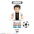 Miniatyrbillede 5 af 5: 8-pak fodboldhold Messi Neymar samle byggelegetøjsfigur{HH}