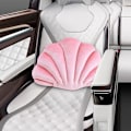 Miniatyrbilde 5 av 5: Skjellformede Puter Muslingpute Gulvpute Multifunksjonell Pute for Sovesofa Slitesterk, Rosa{HH}