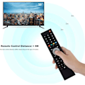 Miniatyrbillede 4 af 4: Grundig Universalfjernbetjening, Grundig Fjernbetjening, Grundig Fjernbetjening, TV-fjernbetjening, Erstatnings-Smart-TV-kontrol Kompatibel