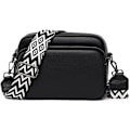 Miniatyrbillede 1 af 5: Crossbody tasker til kvinder - Læderhåndtasker og skuldertasker med justerbar bred rem Kamera Cross Body taske til damer, piger, daglig rejse