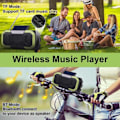 Miniatyrbilde 5 av 5: Boom Sveiveradio 5000mAh Powerbank Bluetooth Høyttaler Lys【】