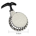 Miniatyrbilde 2 av 5: Dragstarter For ATV 49cc Pocket Bike Minimoto Quad, Mini Legering Dragstarter Del Rekylstart (1st)[D]