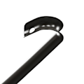 Pikkukuva 3 / 5: 2-pakkaus - Metallinen kenkälusikka - Erittäin pitkät - 80 cm Musta Black 2-Pack