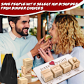 Miniatyrbild 4 av 5: Date Night-tärningar för par, romantiskt att göra Date Night-parspel med väskaförvaring, perfekt för par Alla hjärtans dag, födelsedag, bröllop 1 set