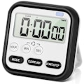 Miniatyrbillede 1 af 5: Digital visuel timer 24-timers magnetisk ur stopur tæller op og ned timer med stor LCD-skærm og store tal